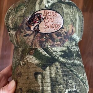 Bass Pro Shops Green Camouflage Hat